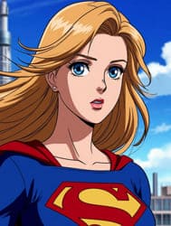 супергёрл аниме