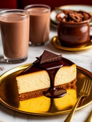 шоколадный чизкейк ганашей