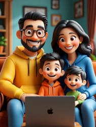 семья Пиксар