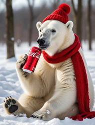 мишка кока кола