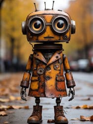 робот железный