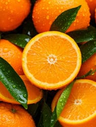 Яркие апельсины