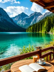 Озеро и горы