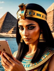 Клеопатра смартфон