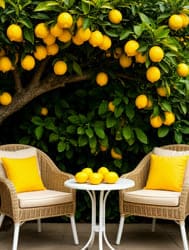 Лимоны природа кресла