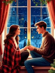 Пара на подоконнике