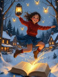 девушка и книга