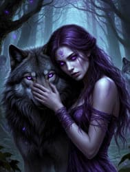 Девушка и волк