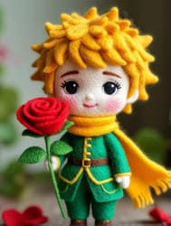 Принц с розой