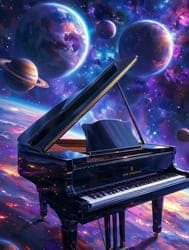 рояль и космос