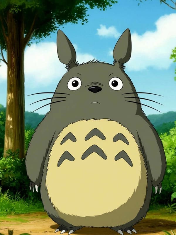 Персонаж нарисованный мой друг Татторо