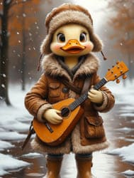 персонаж утка