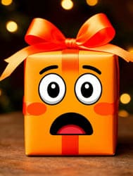 Оранжевая коробка