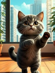 Котик танцор