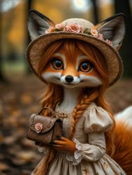 игрушка мягкая лисичка