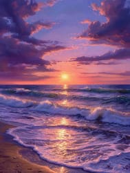 Морской закат