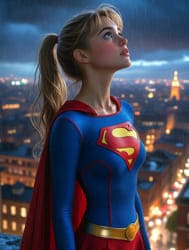 Девушка супергерл