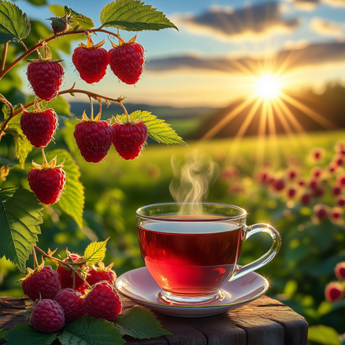 Картинка малины генерируемая Шедеврумом от яндекск